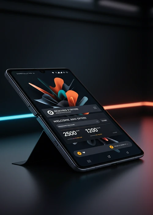 Interface de Thor Casino présentant le pack de bienvenue et les diverses promotions offertes aux joueurs.